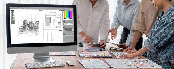 Architectural design brisk software application for architect business and professional designer