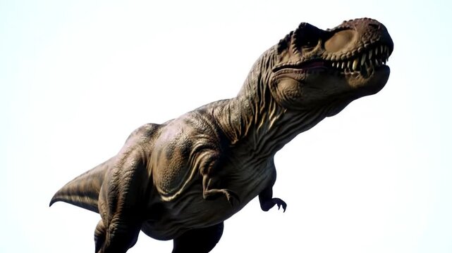 Tyrannosaurus rex isolated image