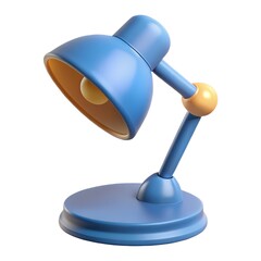 modern lamp isolated on white