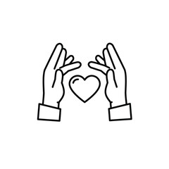 Obraz premium Red Heart Icon on white background. Set of love symbol for web site logo, mobile app UI design. Vector illustration flat style