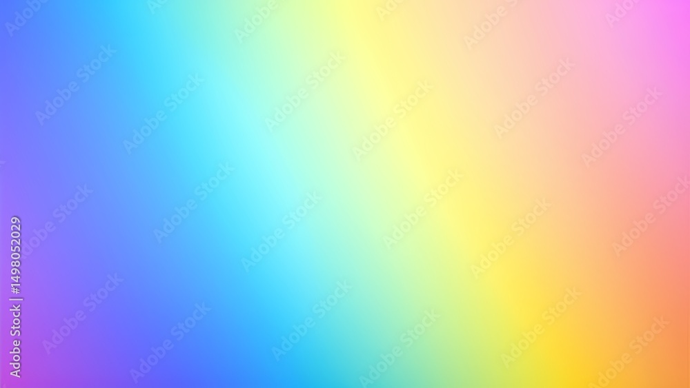 Poster beautiful pastel gradient background with a smooth transition of colors creating a soft and vibrant 