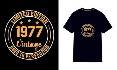 149.Vintage Typography T-Shirt Design – Retro Style Text Artwork for T-Shirts