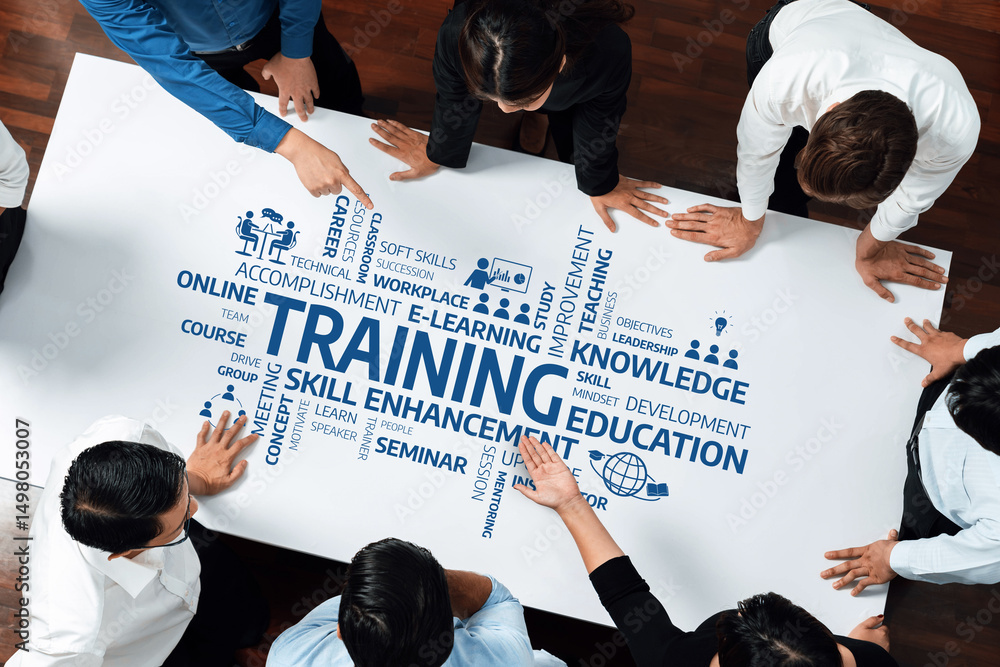 Poster Collaborative Training Session on Skill Enhancement with Diverse Professionals Engaging in Educational Workshop and Knowledge Sharing Activities. Amity