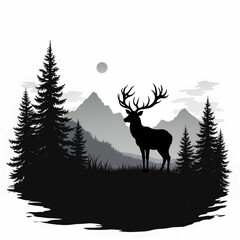 deer in the forest