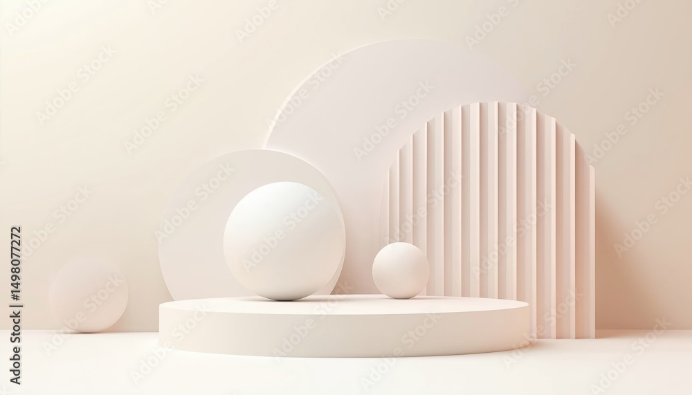 Poster white geometric abstract overlap layer on bright space with effect decoration: modern graphic elemen