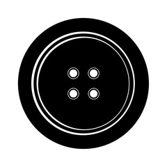 Clean Outline Storefront Icon Black and White