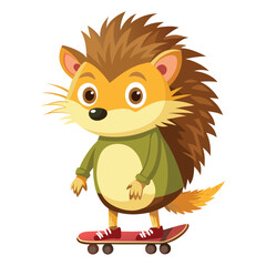 Skater hedgehog