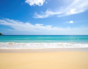 Fototapeta premium Photo of the sea, beautiful beach, ocean photography