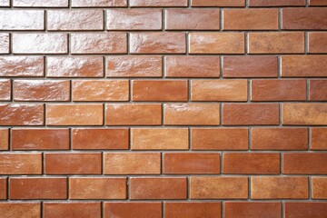 Obraz premium Red Brick Wall Texture Background Seamless Pattern for Design Projects