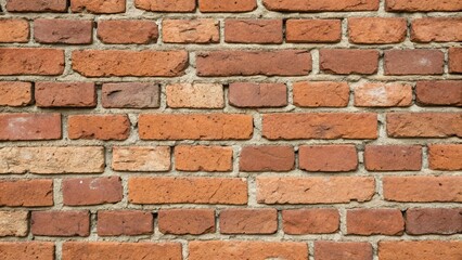 Rustic Red Brick Wall Texture High-Resolution Background Image for Design Projects