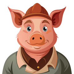 Farmer pig