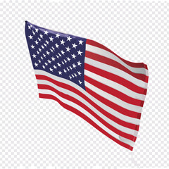 flag of united states vector