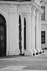 Obraz premium columns from Belvedere Palace