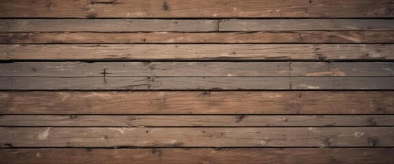 Obraz premium Distressed wood grain, horizontal planks, faded paint , backdrop, scratch