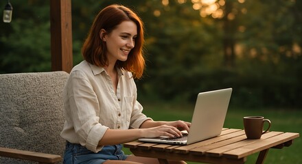 Remote Work in Nature – Digital Nomad Outdoor Lifestyle

