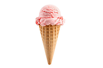 ice cream cone isolated
