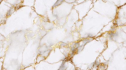 Fototapeta premium Elegant seamless marble pattern with gold veining design