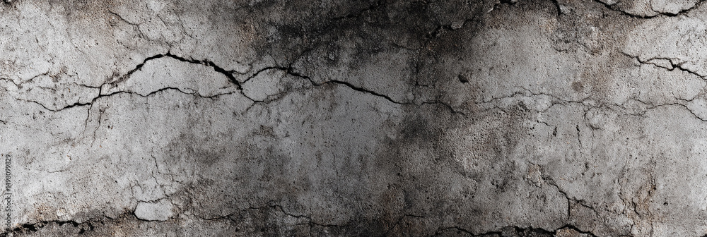 Poster cracked concrete seamless pattern for design and texture applications