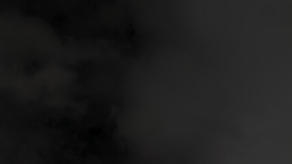 smoke on black background