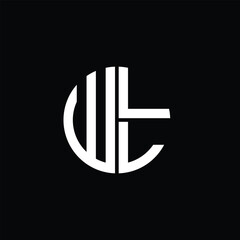 WLL logo WLL icon WLL monogram WLL letter minimalist Circle flat Unique modern abstract logo design.