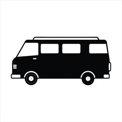 vector illustration of a bus