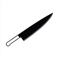 knife isolated on white background