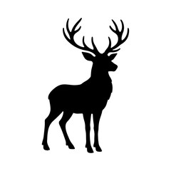 deer silhouette vector