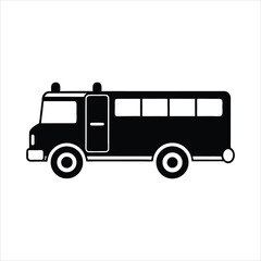 vector illustration of a bus