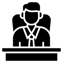Obraz premium Boss Icon