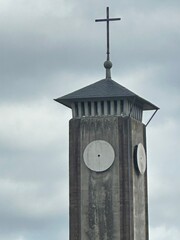 Kirchturm Uhr ohne Zeiger
