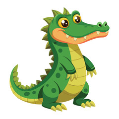 Fototapeta premium Clumsy crocodile