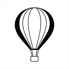 Obraz premium hot air balloon vector illustration