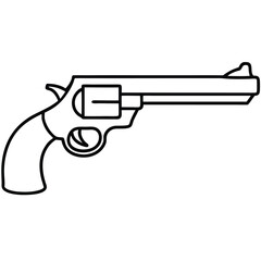 hand with gun