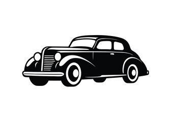 Obraz premium Retro car vector.