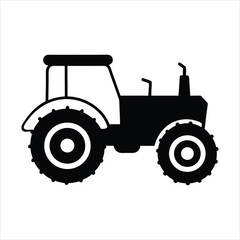 tractor isolated on white background
