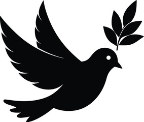dove of peace silhouette