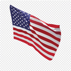 Obraz premium flag of usa vector