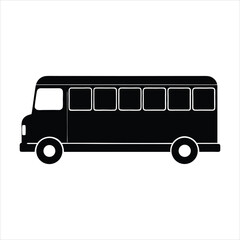 vector illustration of a bus