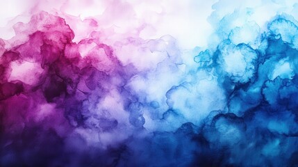 Fototapeta premium Abstract Colorful Watercolor Background with Soft Blurred Effects