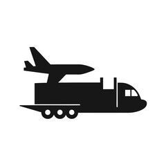 vector illustration of airplane