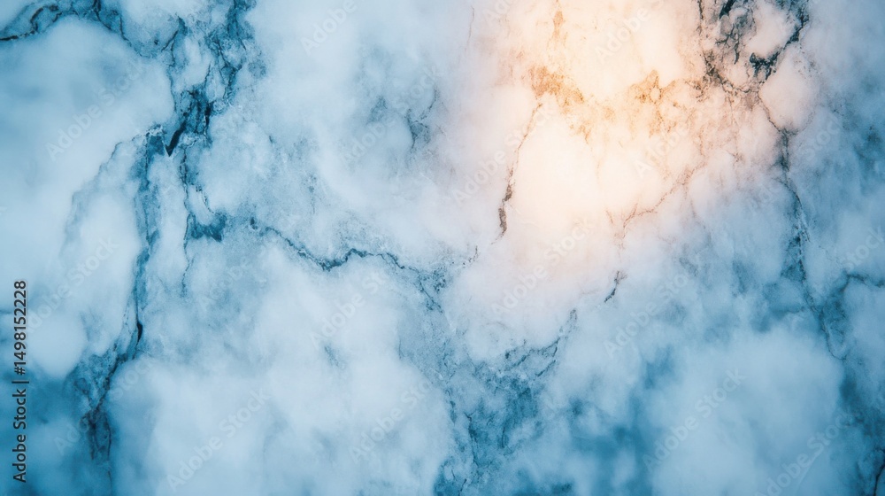 Canvas Prints elegant light blue marble texture for background or design use