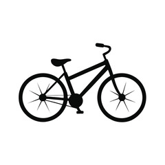 Obraz premium bicycle isolated on white background