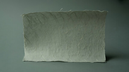 Obraz premium Absorbent Paper Towel Soaking Up Liquid on Smooth Surface – Close-Up Cleanup Concept