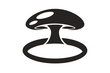 vector illustration of a mushroom