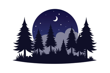 Obraz premium vector illustration of a christmas tree