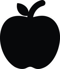 cool apple silhouette