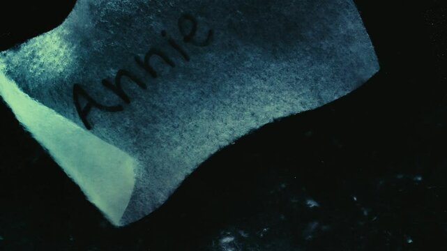 'Annie' Paper Dissolving