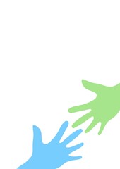 Fototapeta premium Give a Helping Hand