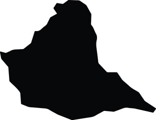 Affoltern Switzerland silhouette map