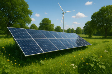 Clean Energy from Solar Panels